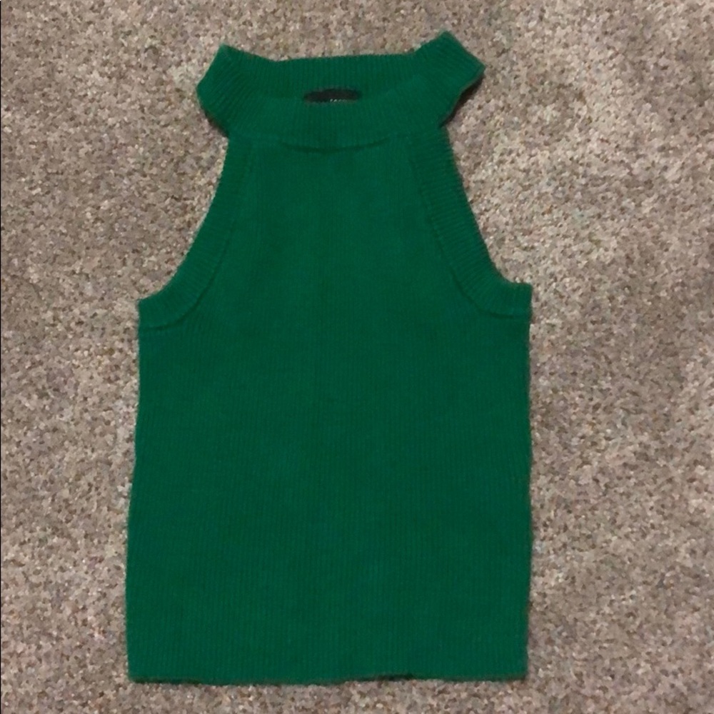 forever21 green tank top